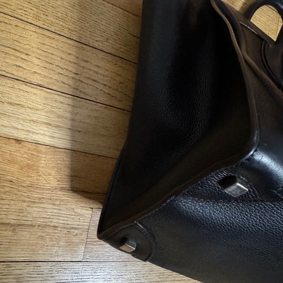 CELINE MINI LUGGAGE BAG - Drummed Calfskin Leather - Black - Picture 12 of 16